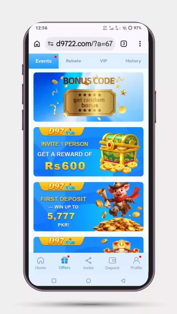 97D Game App